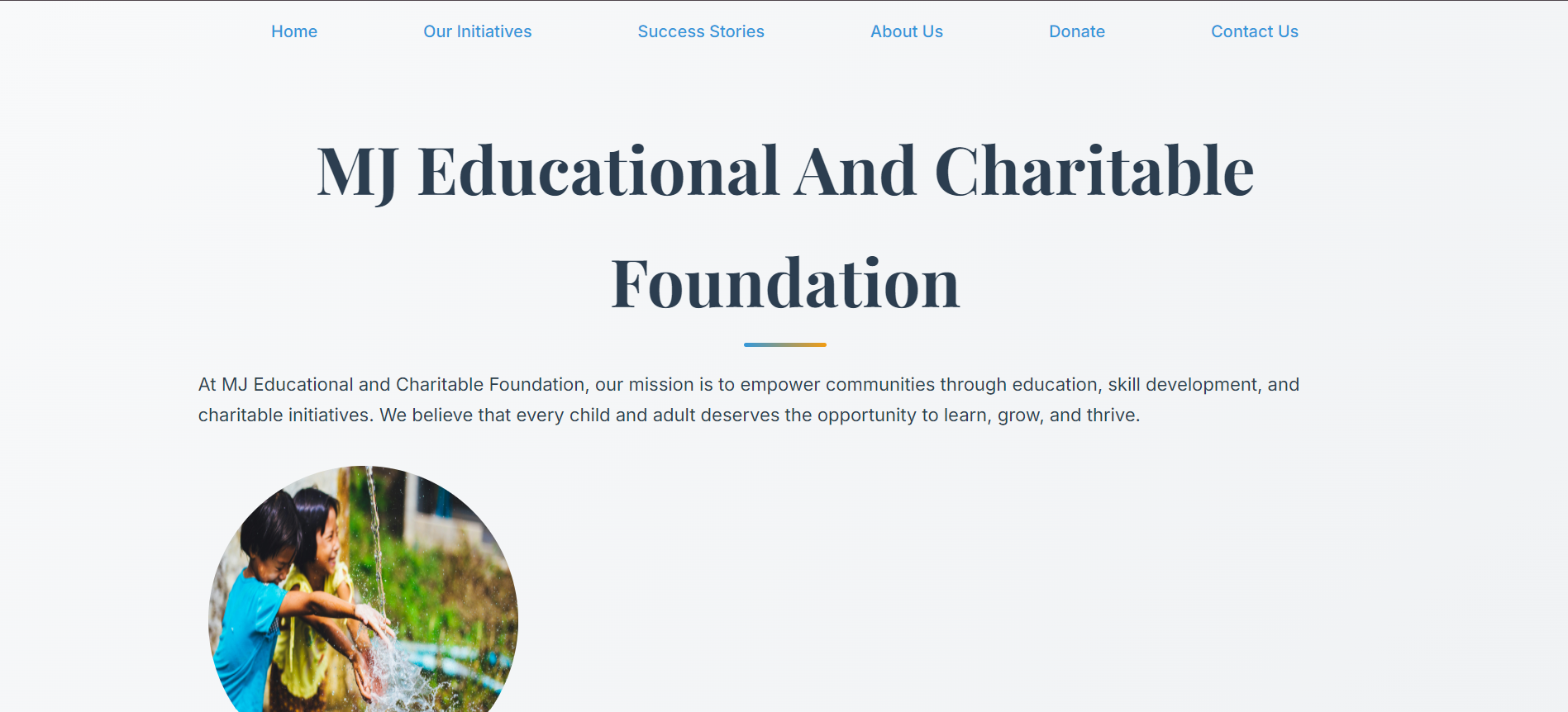 MJ Education & Charitable Foundation